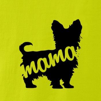 Yorkšírský teriér mama obrys