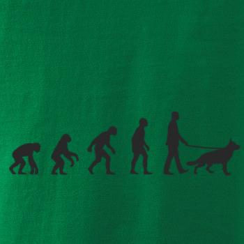 Evolúcia pes Nemecký ovčiak (muž-žena)