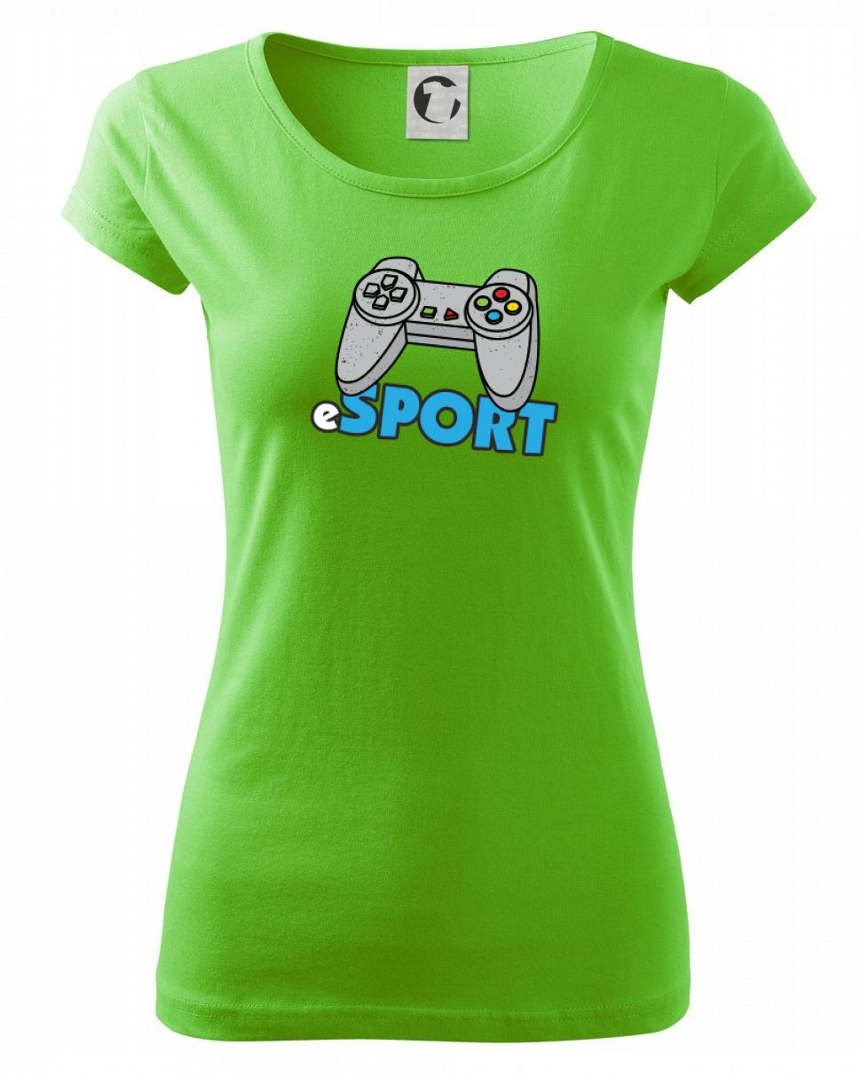 Tričká pre ajťákov - eSport - Dámske tričko Pure