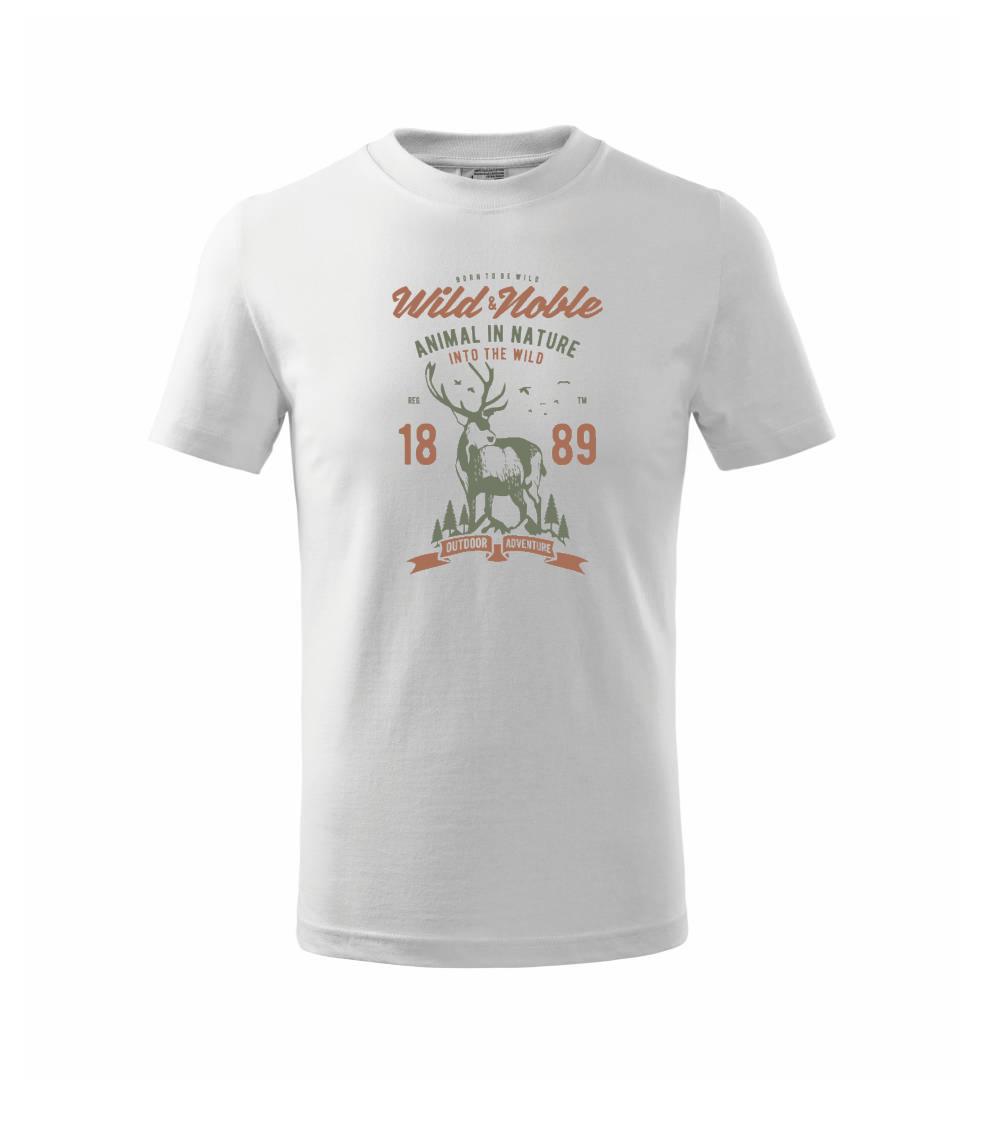Tričká so zvieratami - Wild And Noble - Tričko detské bavlnené