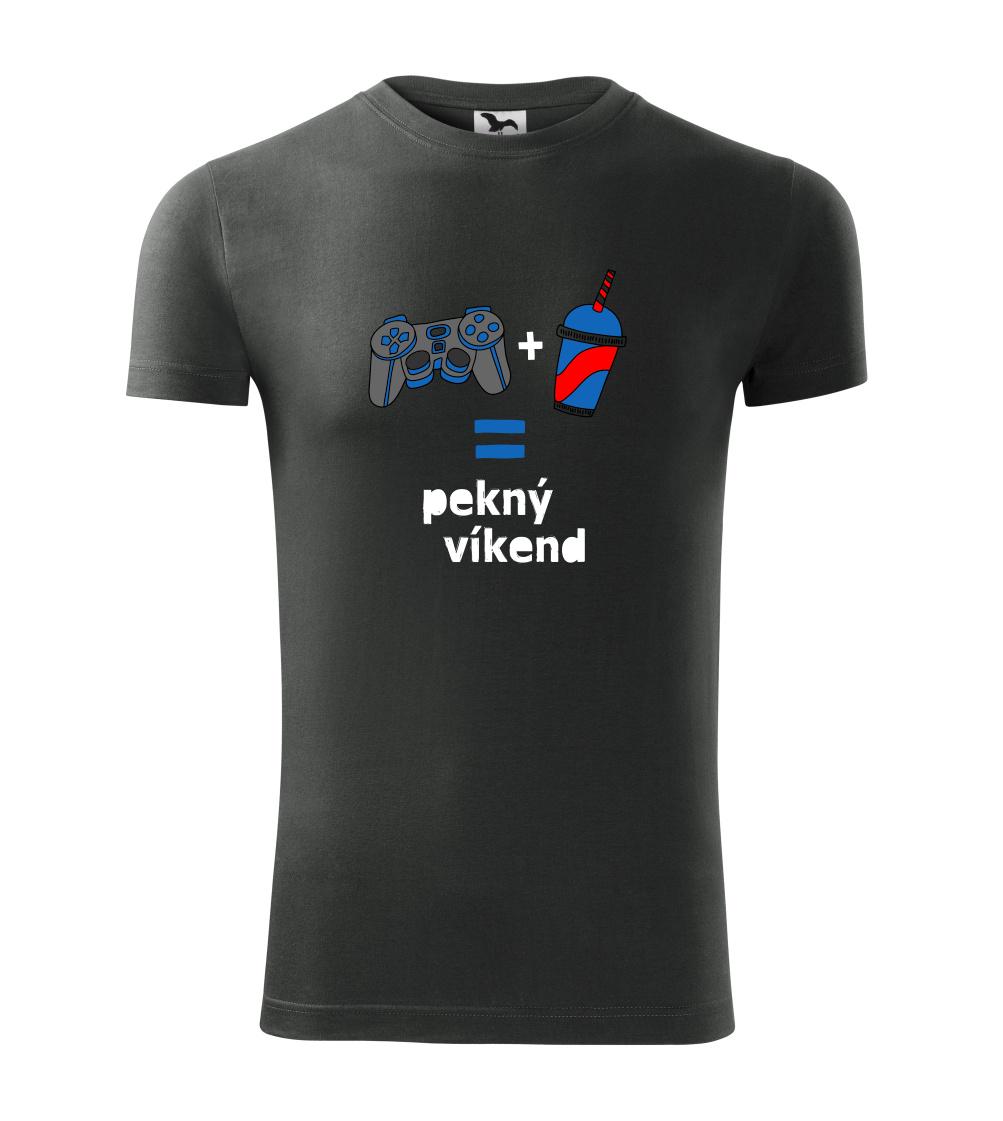 Tričká pre ajťákov - Pekný víkend - Viper FIT - Pánske zúžené tričko