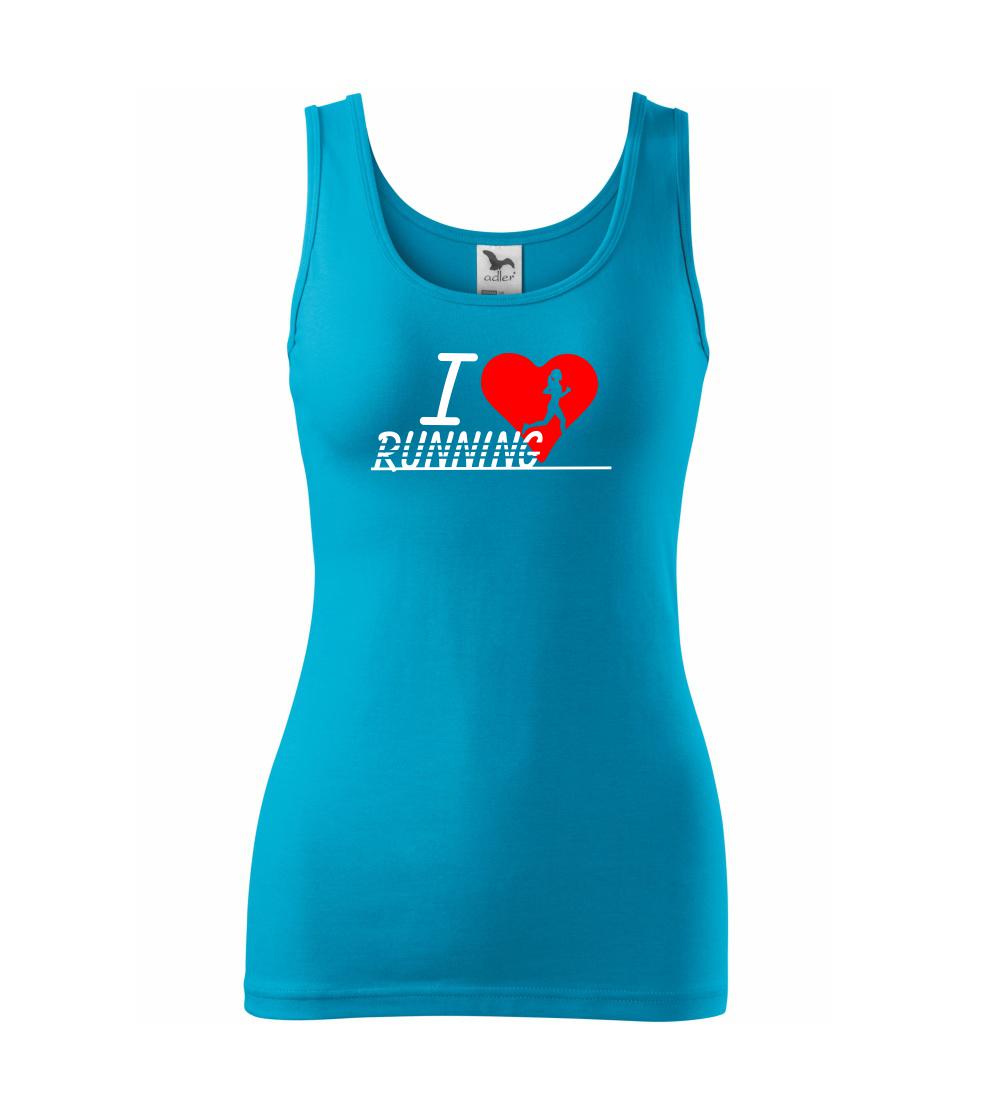 I love running dievča I love running dievča