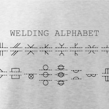 Zvárač - Welding alphabet
