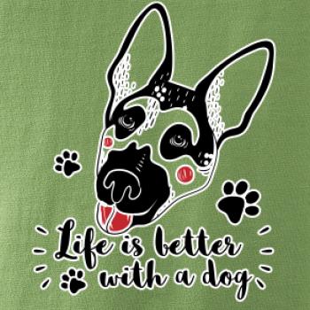 German shepherd - life is a better with dog