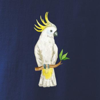 Papagáj Kakadu kreslený Papagáj Kakadu kreslený