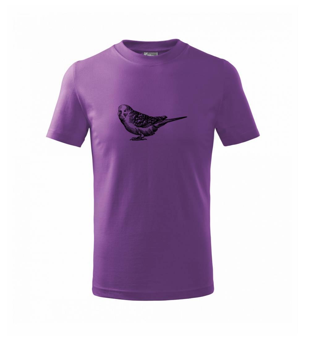 Ceruzkou kreslený Papagáj