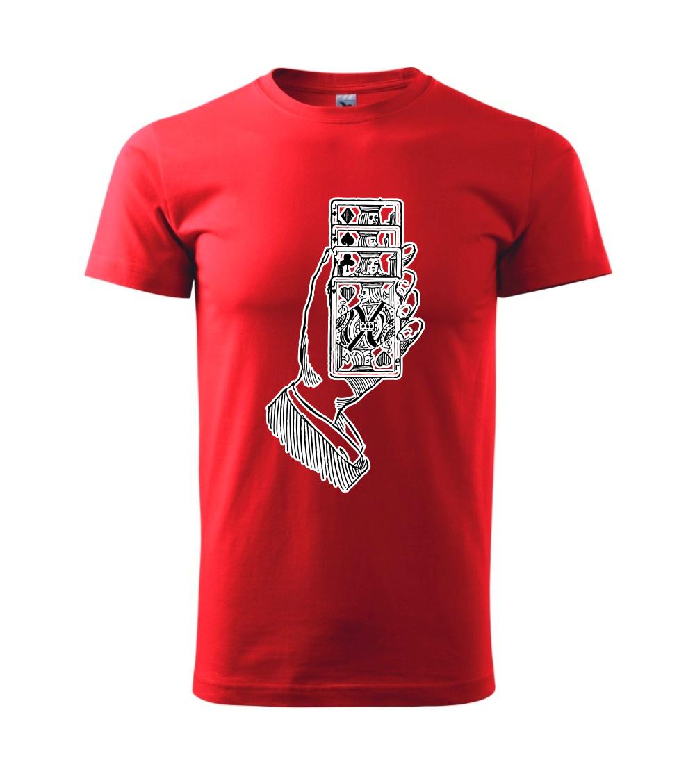 Poker ruka s kartami Poker ruka s kartami