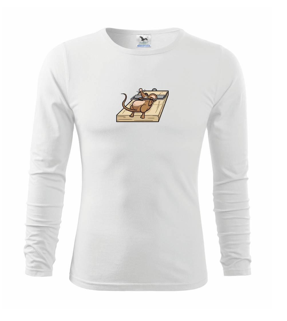 Posilňovani - Myš posilňovňa - Tričko detské Long Sleeve