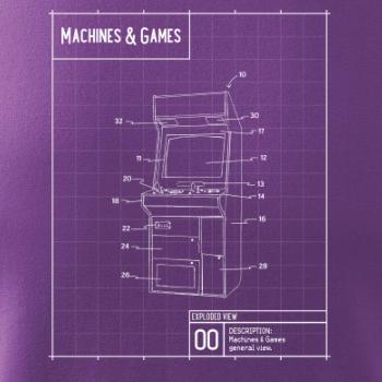 Nákres herný automat spredu