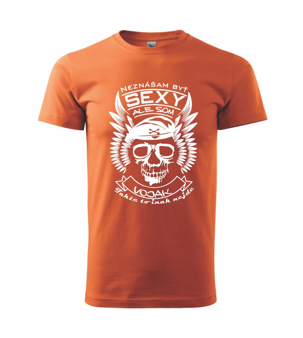 Neznášam byť sexy - Neznášam byť sexy - Vojak - Klasické pánske tričko vyššej gramáže