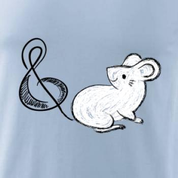 Myš husľový kľúč