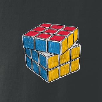 Rubikova kocka kreslená