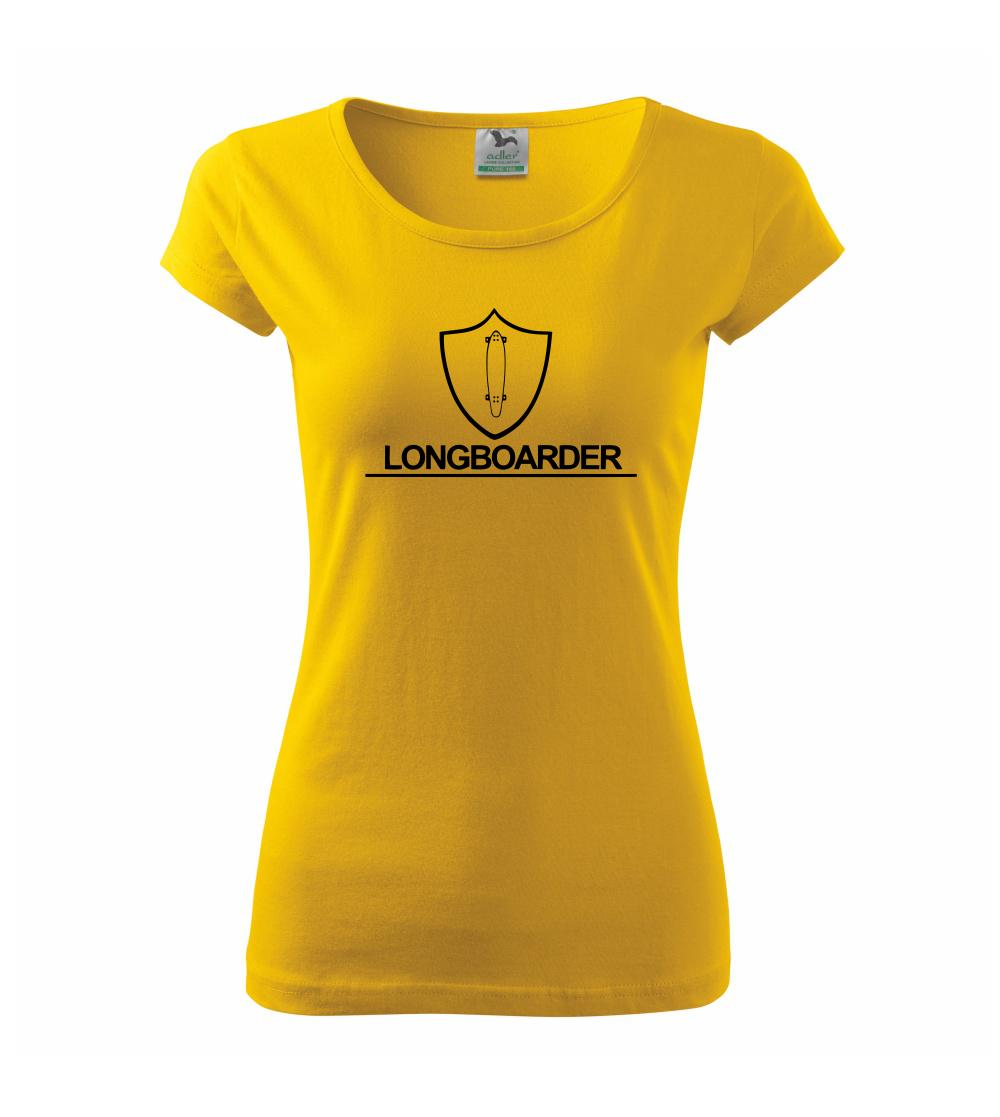 Longboard a Skatebord - Longboarder - Dámske tričko Pure