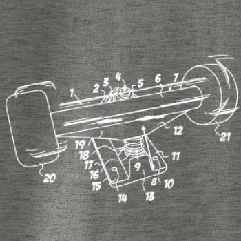 Skateboard nákres kolieska