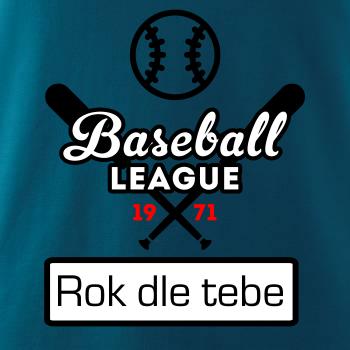 Baseball league vlastný ročník