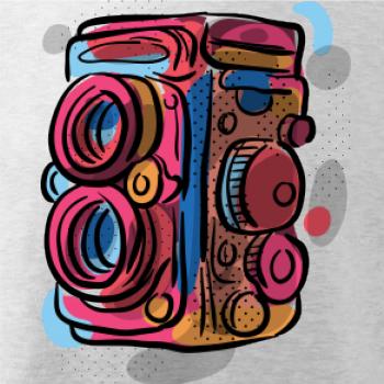 Foťák farebný - dve šošovky Foťák farebný - dve šošovky