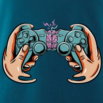 Gamer - mozog v gamepade