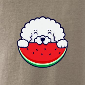 Bišónik s melónom