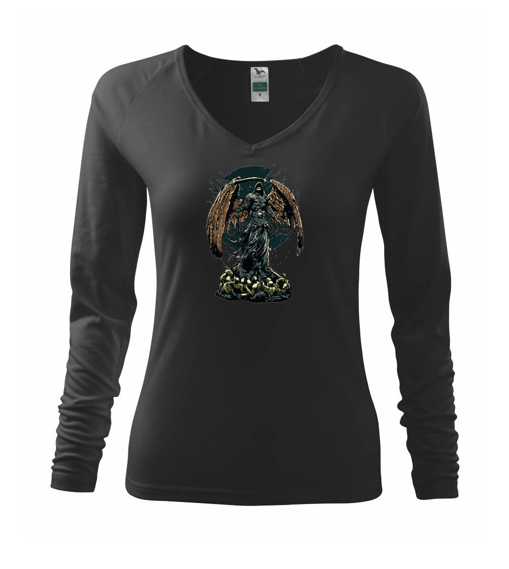 Grafické tričká - Darkness - Tričko dámske Elegance