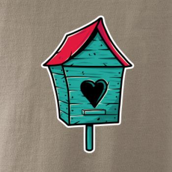 Farebná búdka pre vtáky