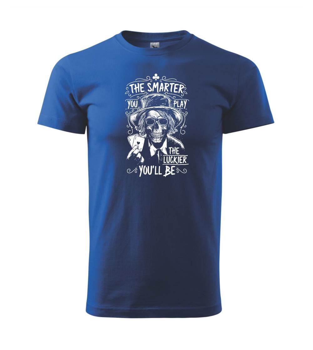 Lucky poker player Lucky poker player