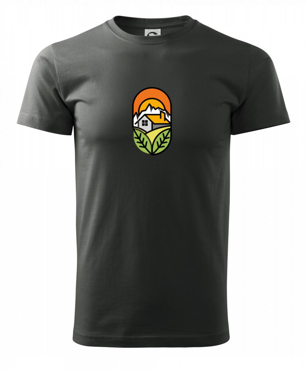 Chalupa pri západe slnka Chalupa pri západe slnka