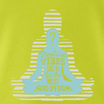 Joga - think positive sivá