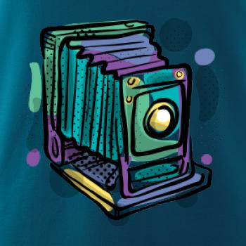 Foťák farebný starý - jedna šošovka