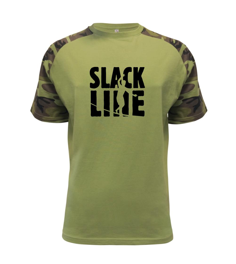 Ostatné športy - Slackline nápis - Raglan Military