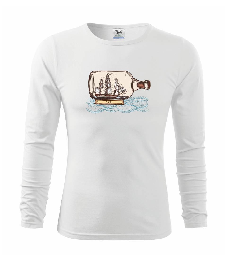 Vodácke tričká - Staviteľ lodí - Tričko detské Long Sleeve