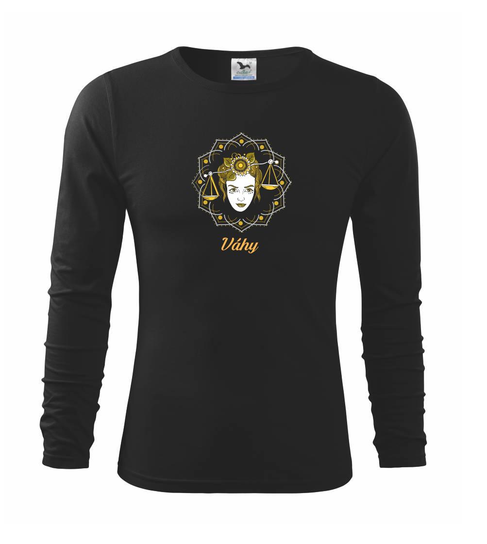 Tričká váhy - Znamenie ženy - Váhy SK (Pecka design) - Tričko detské Long Sleeve