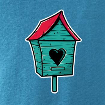 Farebná búdka pre vtáky