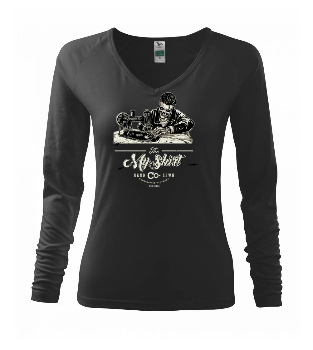 Vtipné tričká do práce - MyShirt Manufacture - Tričko dámske Elegance