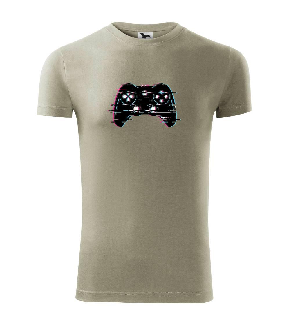Tričká pre ajťákov - Ovládač gamer - Viper FIT - Pánske zúžené tričko