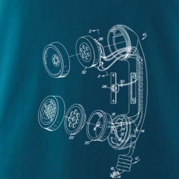 Nákres telefónne slúchadlo staré