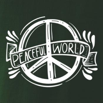 Peaceful world logo Peaceful world logo