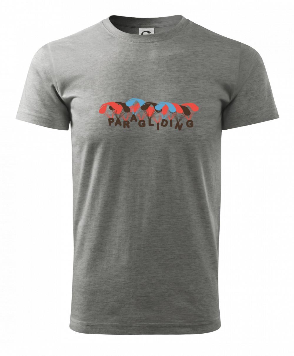 Paragliding nápis s padáky Paragliding nápis s padáky