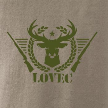 Lovec - jeleň a zbrane