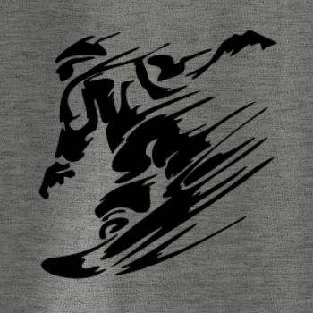 Rychlý snowboardista