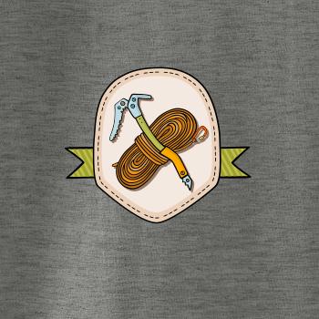 Horolezecké lano a cepín