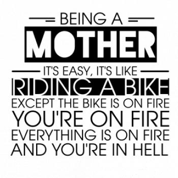 Being a mother - bike