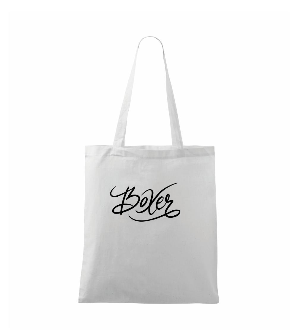 Boxer - nápis okrasný