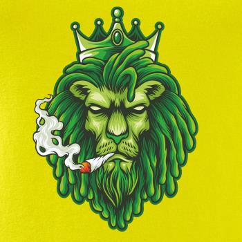 Zhulený lev zelený
