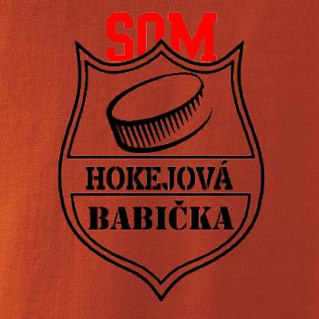 Som hokejová babička puk