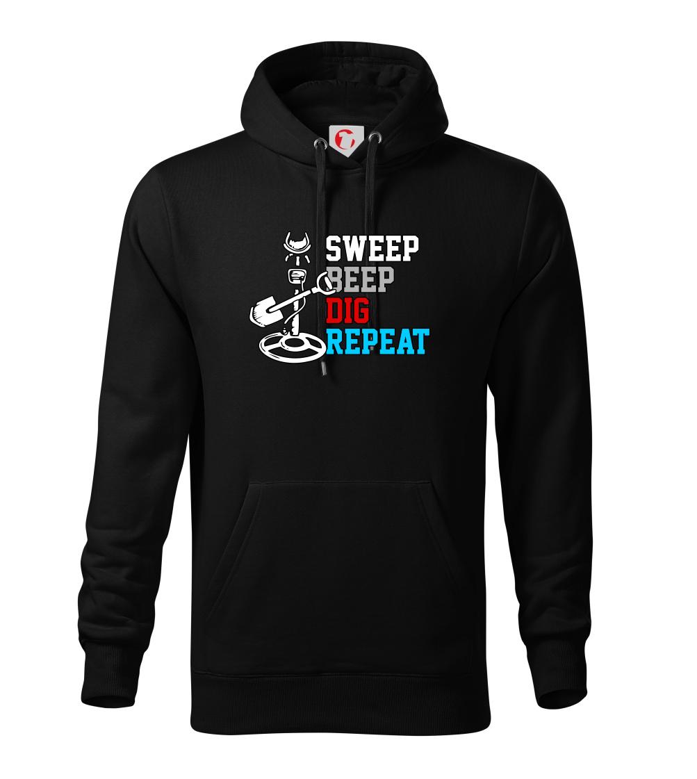 Sweep Beep Dig Repeat Sweep Beep Dig Repeat