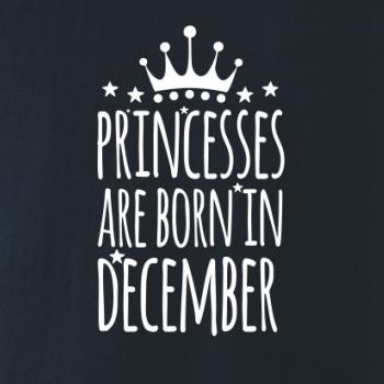 Princesses are born in December