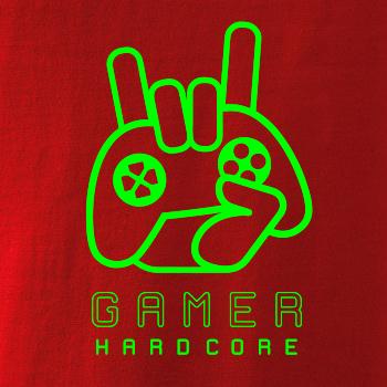 Hardcore gamer - ruka - zelená Hardcore gamer - ruka - zelená