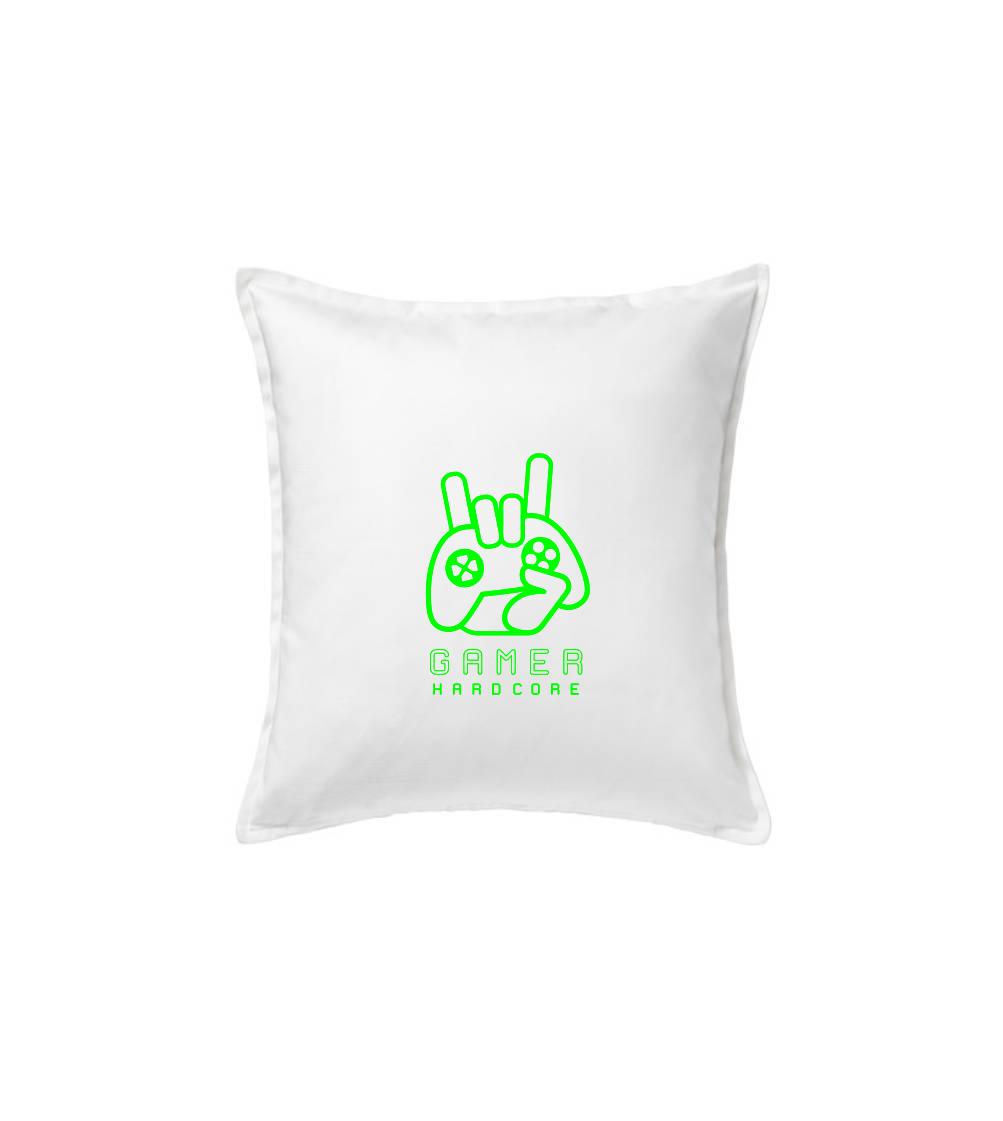 Hardcore gamer - ruka - zelená