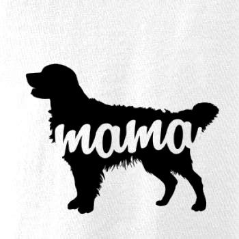 Zlatý retriever mama obrys