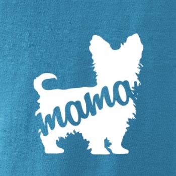 Yorkšírský teriér mama obrys